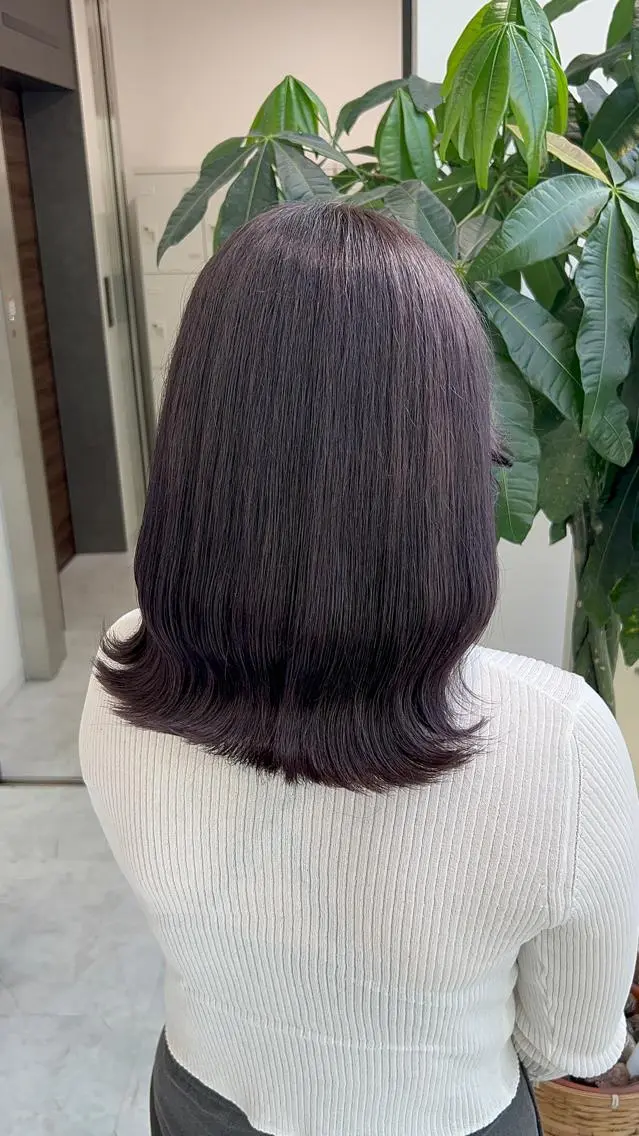 セミロング カラー ヘアアレンジ カット ヘアカラー ブリーチなしの達人 🌈KAITOのヘアスタイル