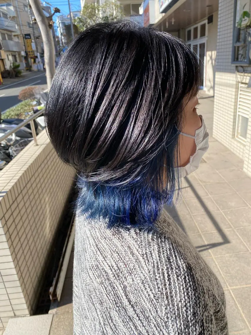 ミディアム カラー 野呂 隼人のヘアスタイル