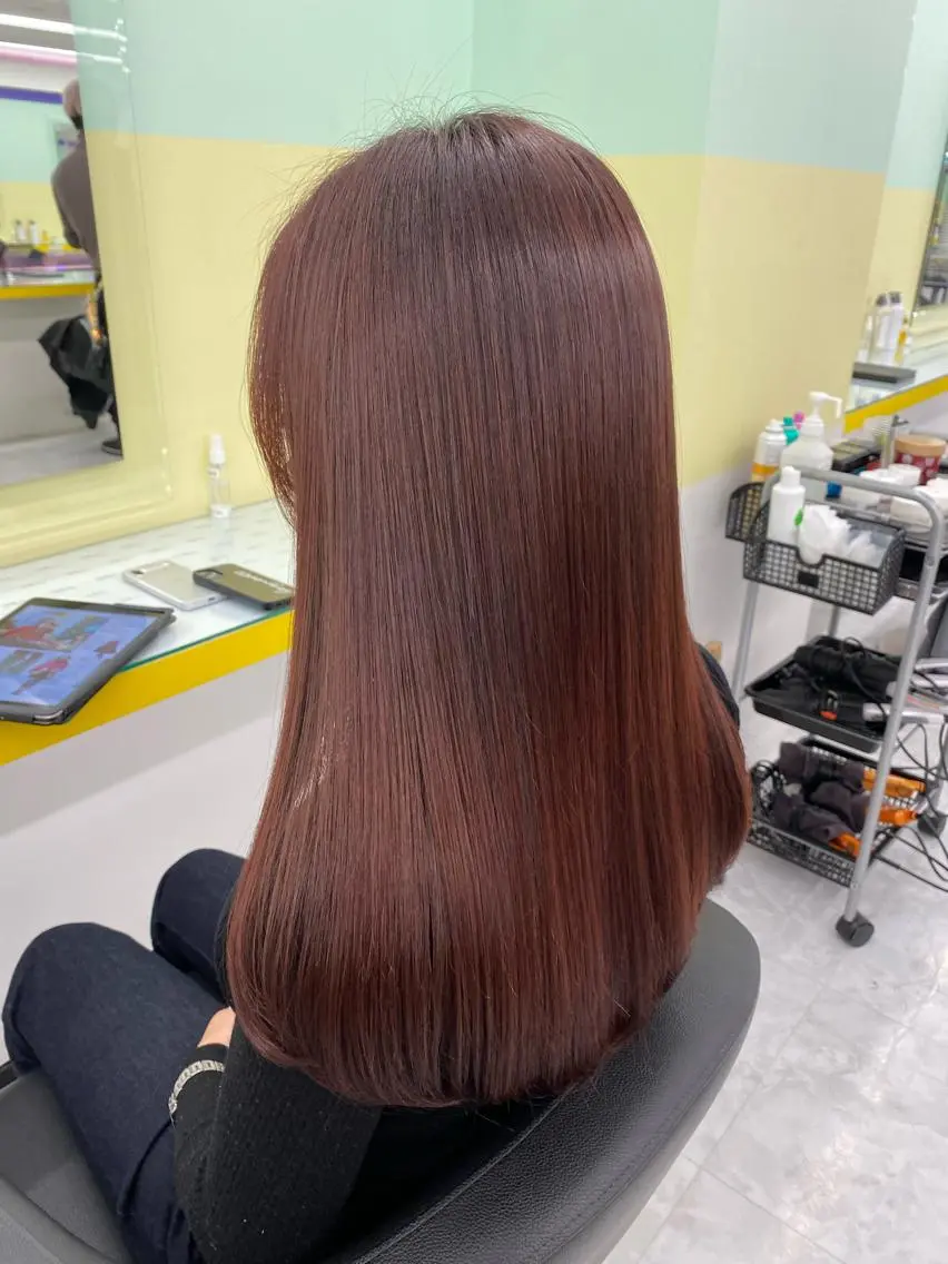 ロング カラー パーマ ヘアアレンジ メンズ キッズ ネイル マツエク・マツパ アイブロウ 🐩推し活🐩 FUTABA🍒のヘアスタイル