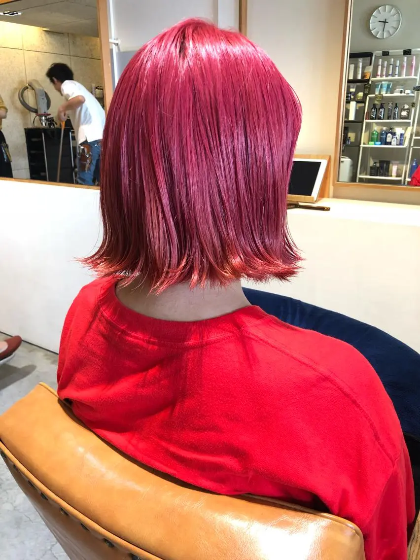 ショート カラー creep hair nozomiのヘアスタイル