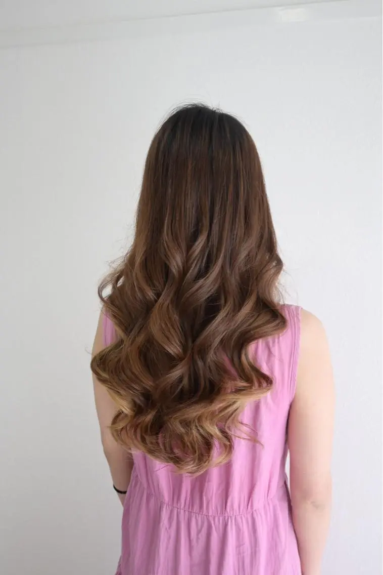 ロング ヘアアレンジ 麻優 ヘアセットのヘアスタイル