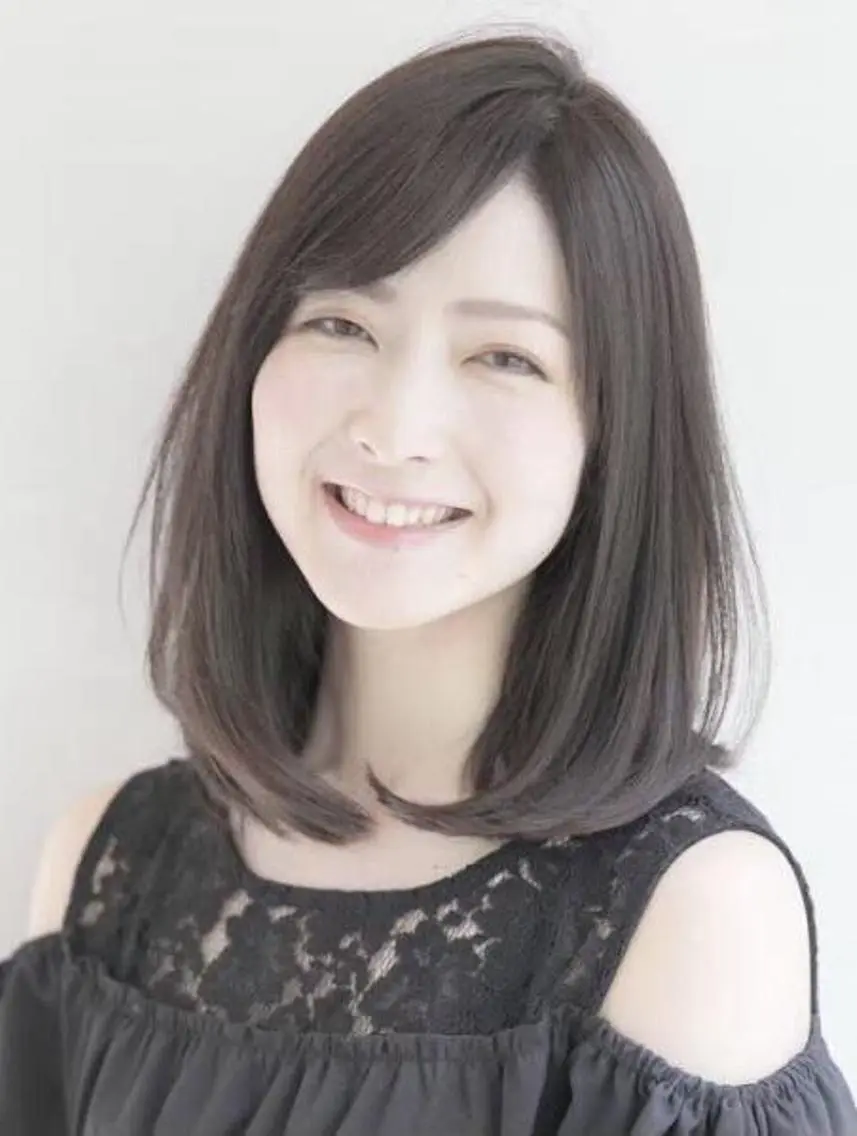 セミロング カット 縮毛矯正 トリートメント 似合わせカット 銀座/アライ カズヤのヘアスタイル