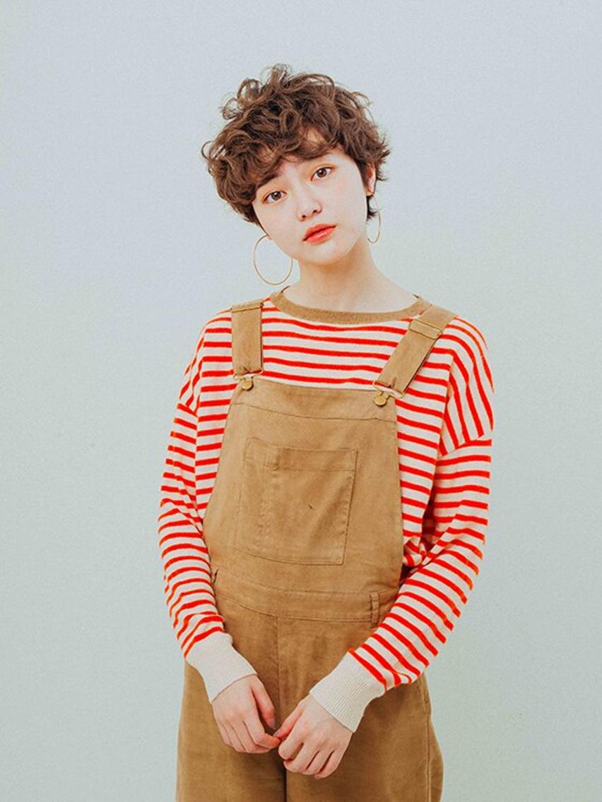 ショート カラー パーマ ショートヘア トップスタイリスト ✨KIRIKA中野✨のヘアスタイル