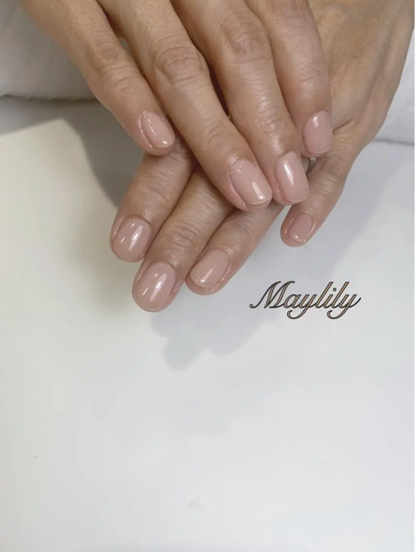 ネイル ワンカラーネイル Nail salon Maylilyのネイルデザイン