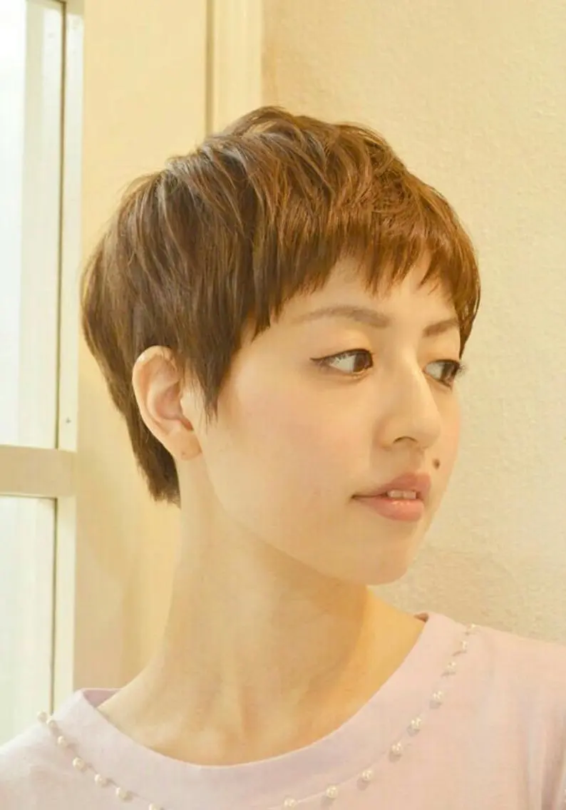 ショート カラー 小顔ショート✁ ⁂Yukari⁂のヘアスタイル