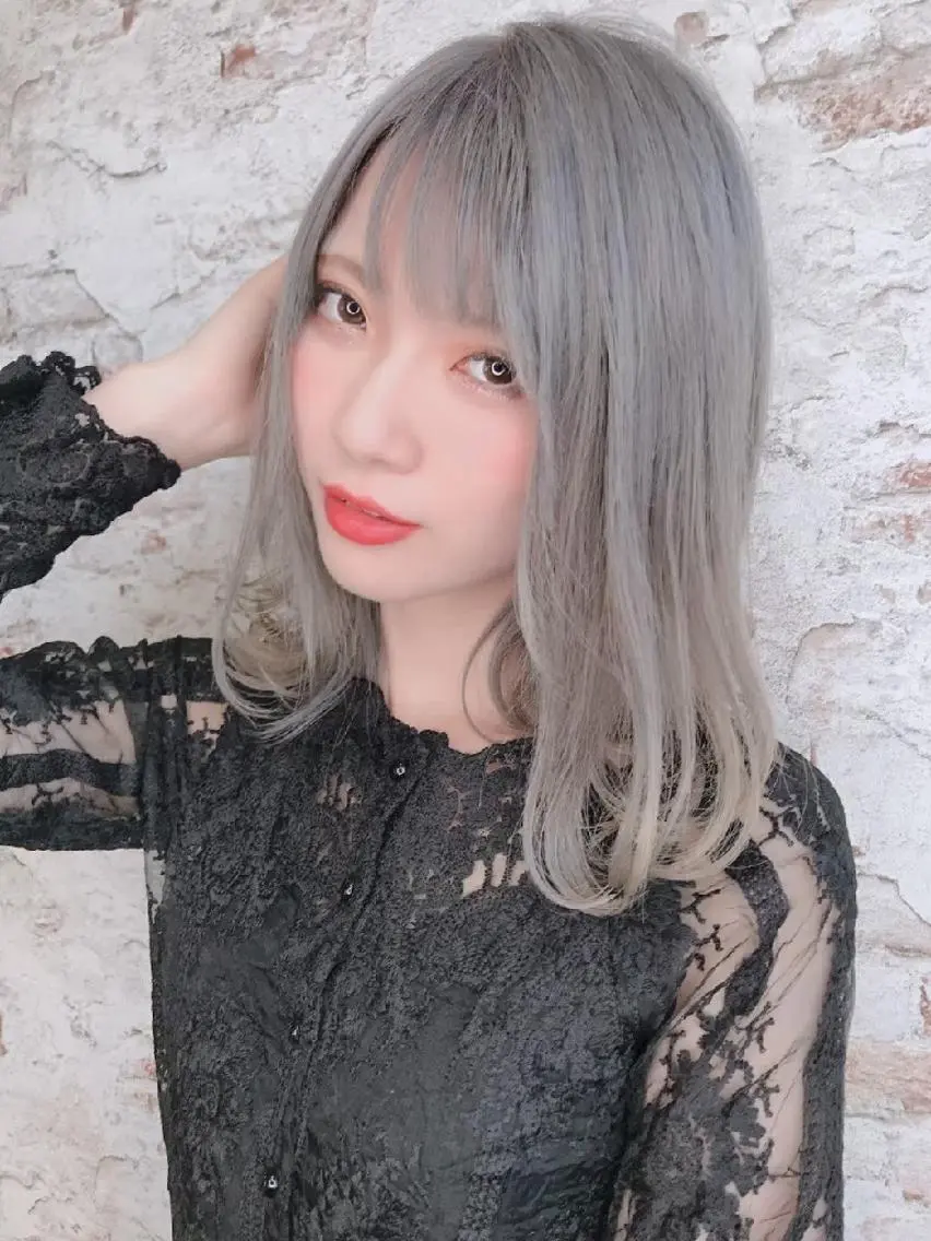 セミロング メンズ縮毛矯正✂ 髪質改善✄金井雄司のヘアスタイル
