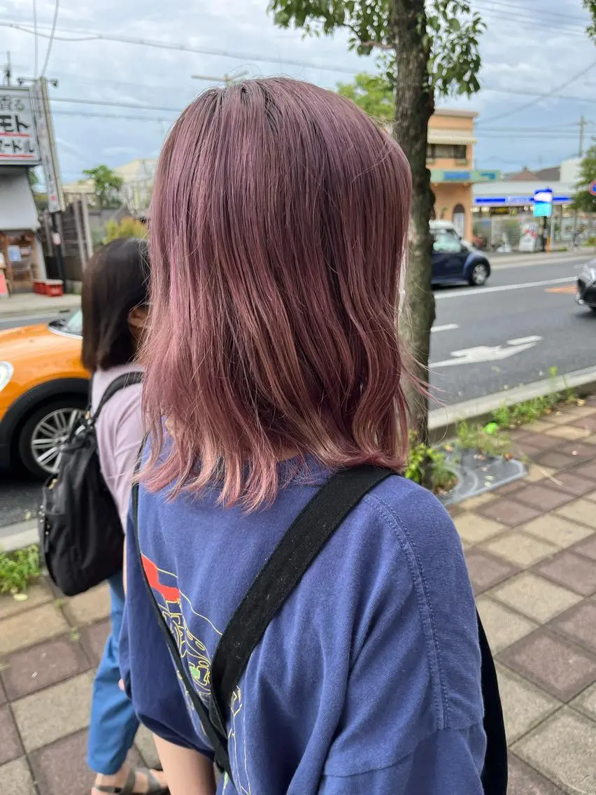 セミロング RuLaN AMIのヘアスタイル