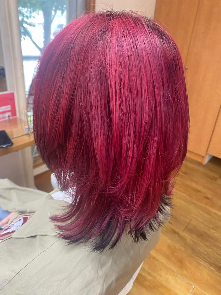 ミディアム カラー sagedoue MIZUKI✂️のヘアスタイル