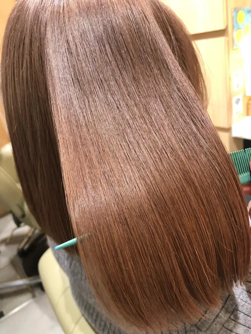 ミディアム ヘアカラー トリートメント 【髪質改善特化･ 福田航洋】のヘアスタイル
