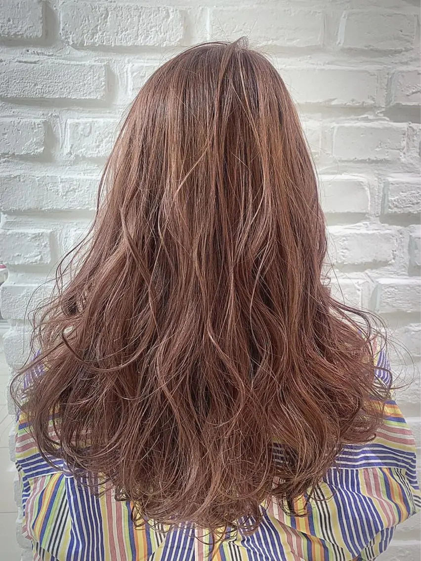ロング カラー アッシュ ブリーチ ケアブリーチ イルミナカラー ラベンダーカラー カット ヘアカラー トリートメント 【髪質改善】 kasumi🌷🌷のヘアスタイル