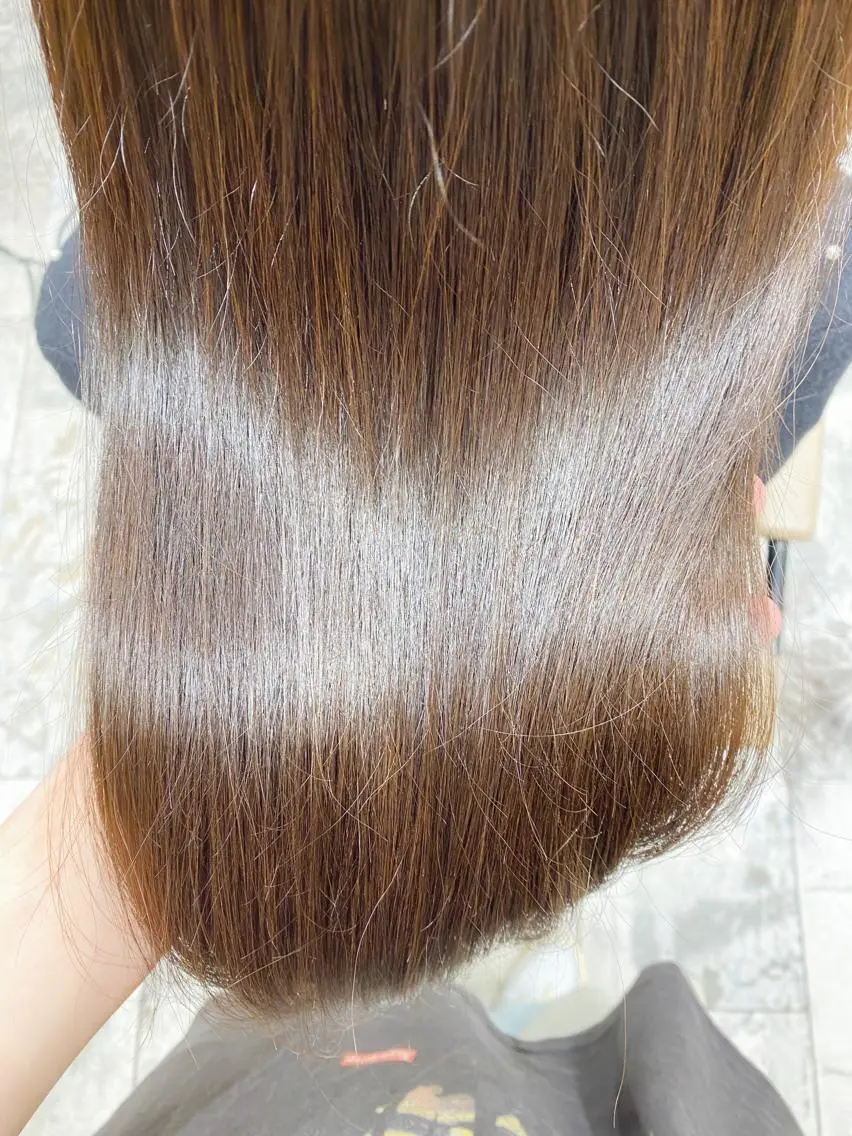 カラー 銀座/レイヤー 顔周りカット溝手優太のヘアスタイル