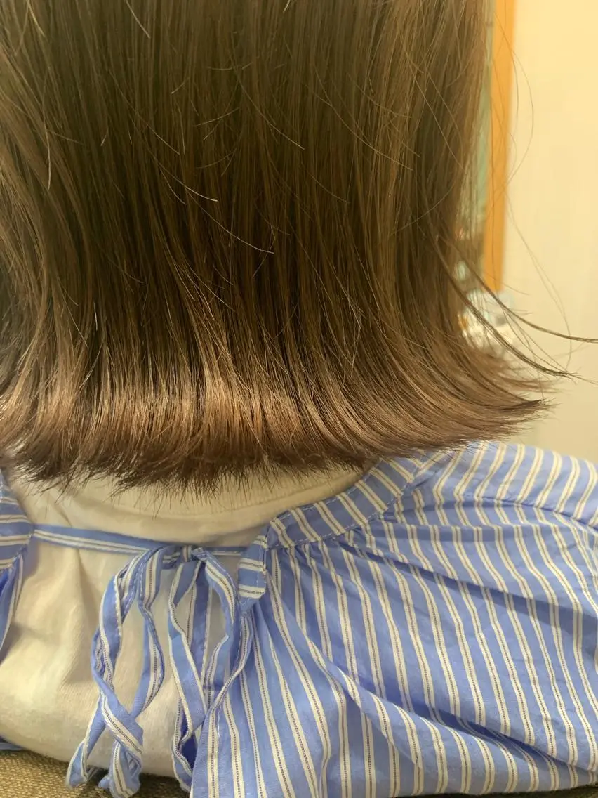 ミディアム カラー AMI🎀韓国ヘア 透明感カラーのヘアスタイル