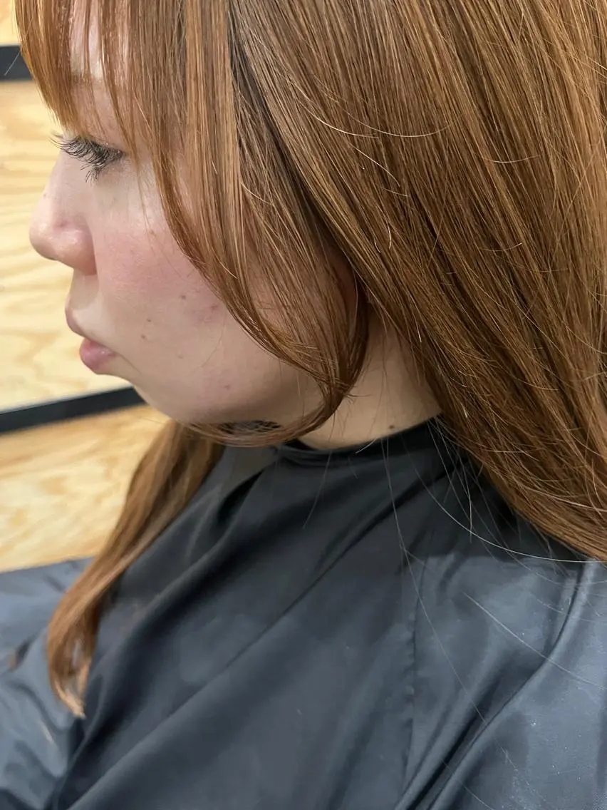セミロング カラー パーマ ヘアアレンジ メンズ キッズ ネイル マツエク・マツパ アイブロウ メンズブリーチ メンズハイライト メンズインナーカラー メンズ韓国風 ブリーチ 久木原 ゆりのヘアスタイル