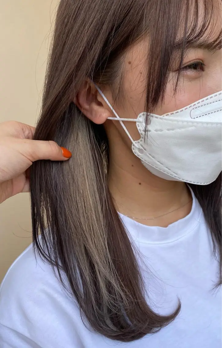 ミディアム ヘアカラー トリートメント 🩵Arisa MODE K's🫧のヘアスタイル