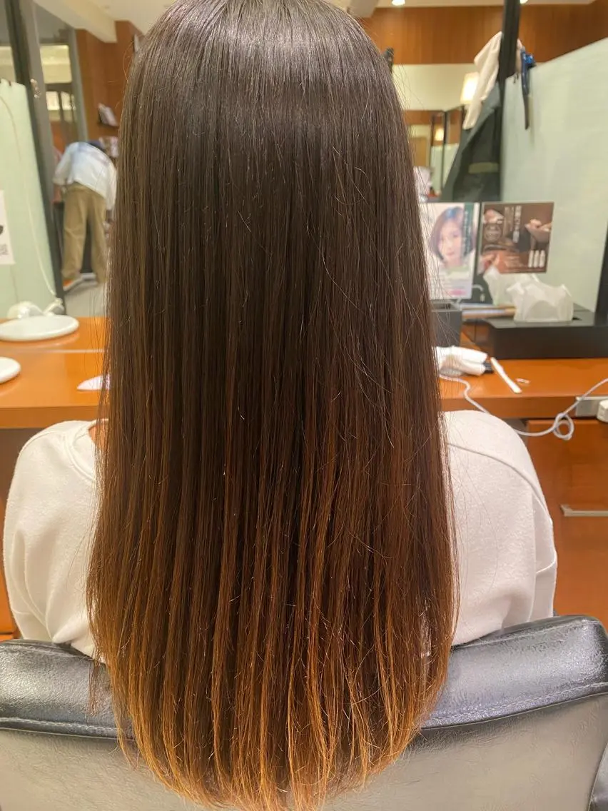 ロング 縮毛矯正 依田悠人 🌟メンズカット特化のヘアスタイル
