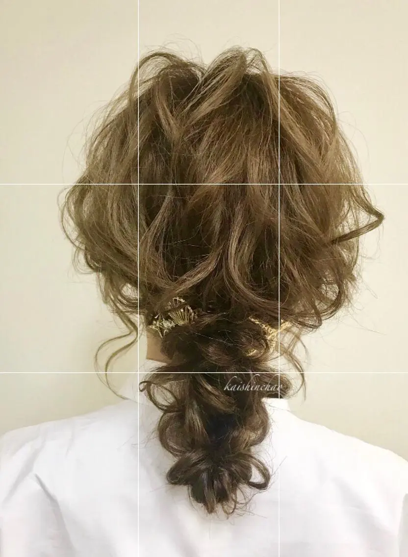 セミロング カラー パーマ ヘアアレンジ ネイル マツエク・マツパ 吉川 宙翔のヘアスタイル