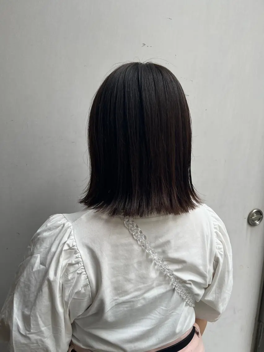 ミディアム 韓国好き🇰🇷 美容師MIKUのヘアスタイル
