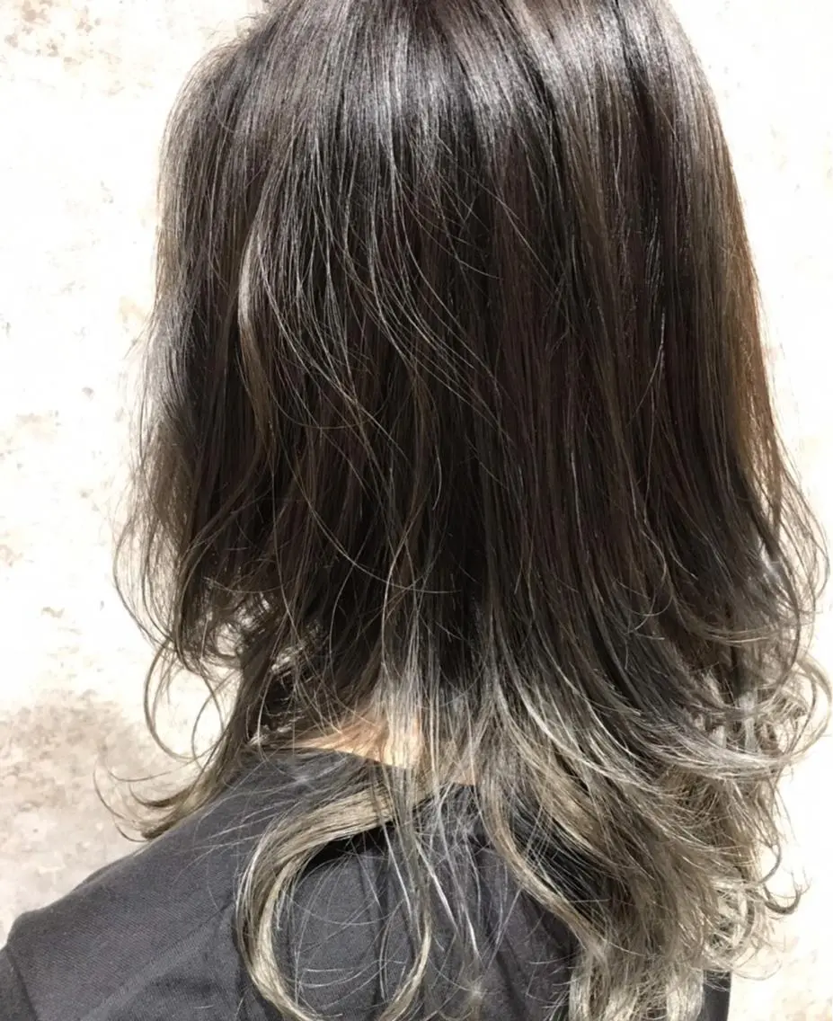 ミディアム カラー グラデーションカラー 🫟Blanco🫟 Color&Careのヘアスタイル