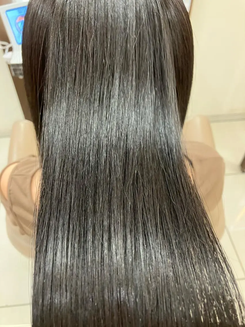 ロング 縮毛矯正 style 横浜のヘアスタイル