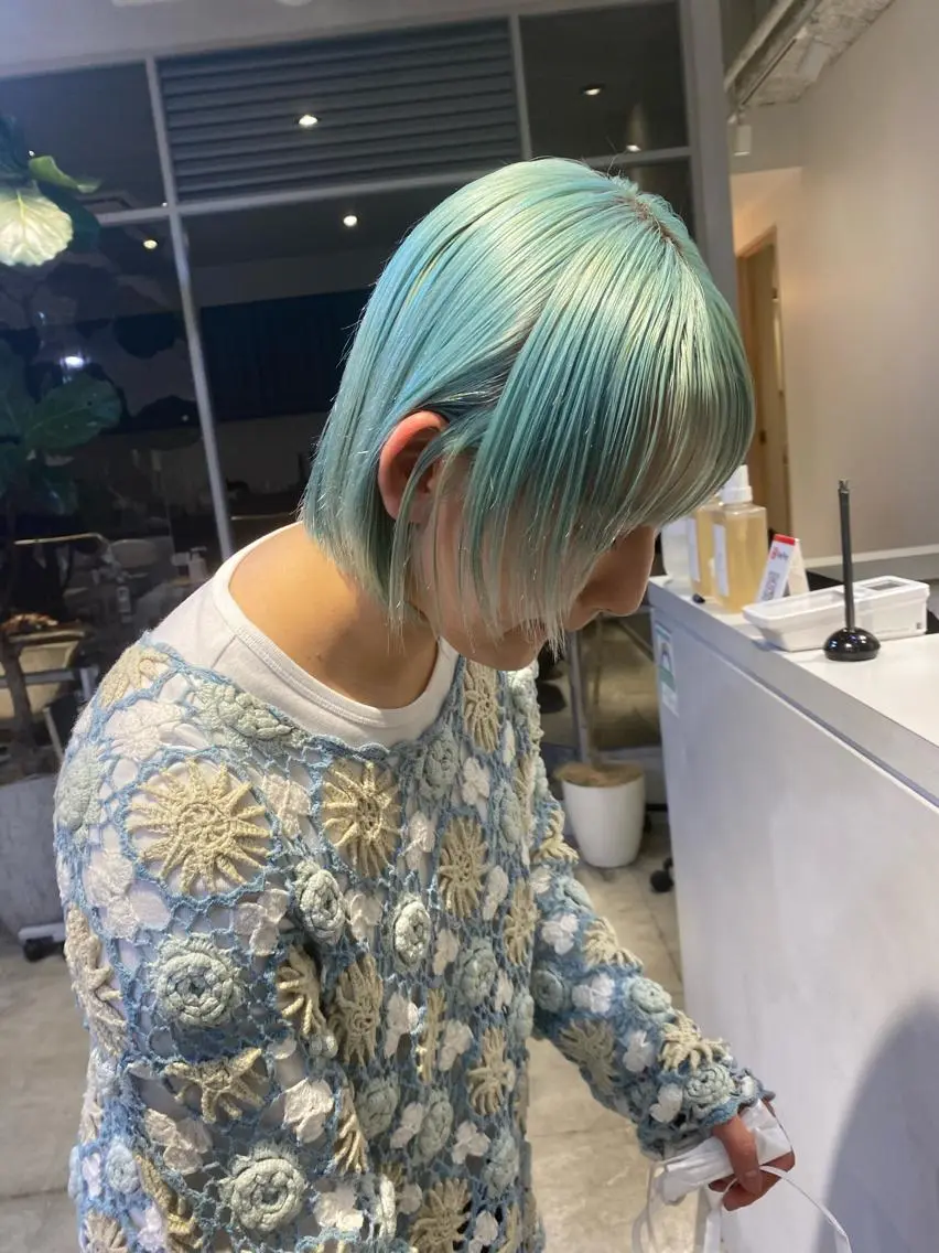 ショート メンズ清潔感のプロ 💈メンズパーマ藤田のヘアスタイル