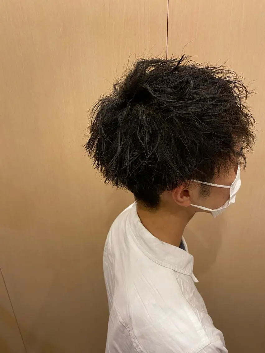 ミディアム 齋藤 大晟のヘアスタイル