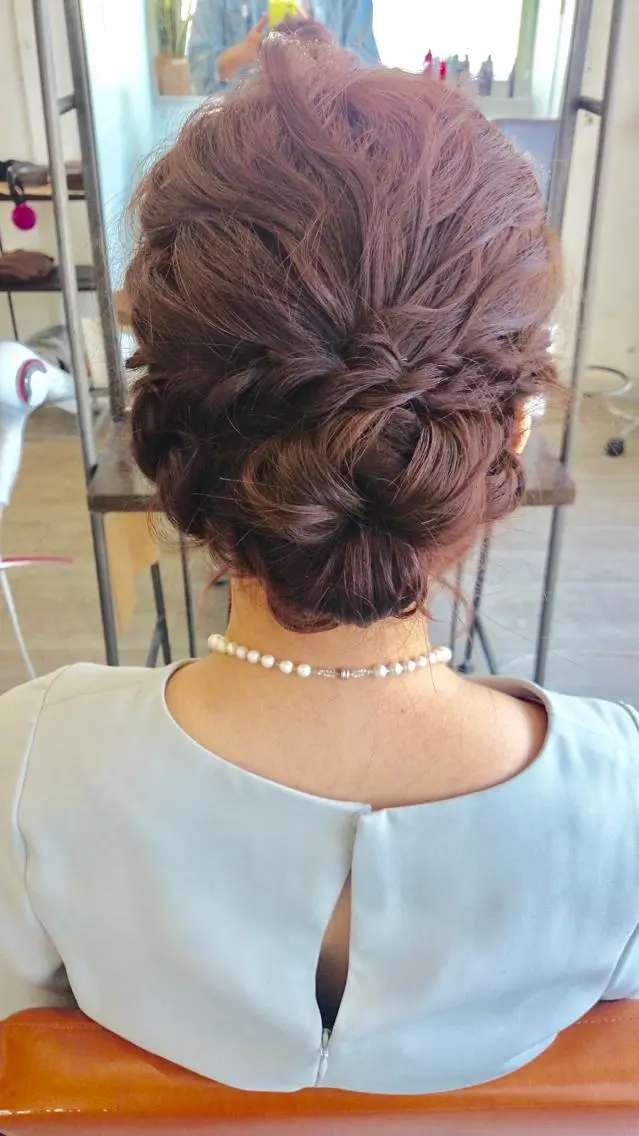 ヘアアレンジ ヘアセット yoshi ☆のヘアスタイル
