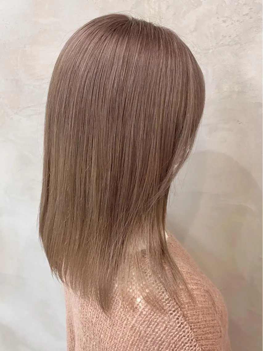 セミロング カラー ヘアカラー トリートメント 🫧透明感カラー🫧 OIKAWAのヘアスタイル