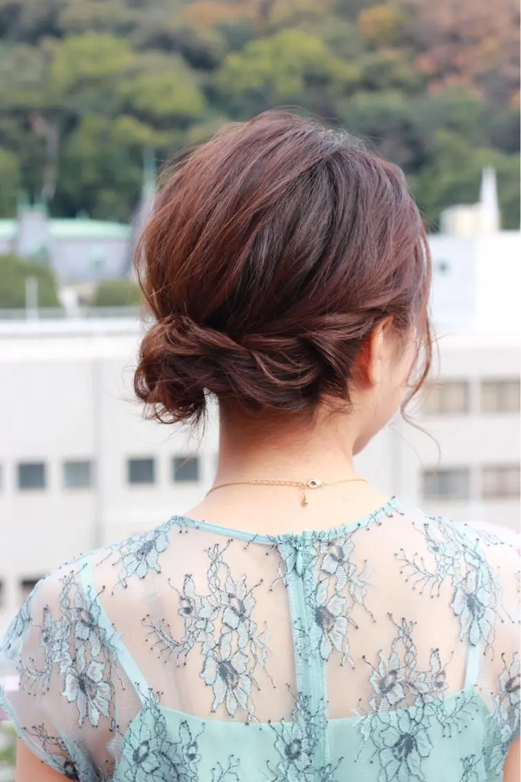 ヘアアレンジ ヘアセット Viage （ビアージュ）のヘアスタイル
