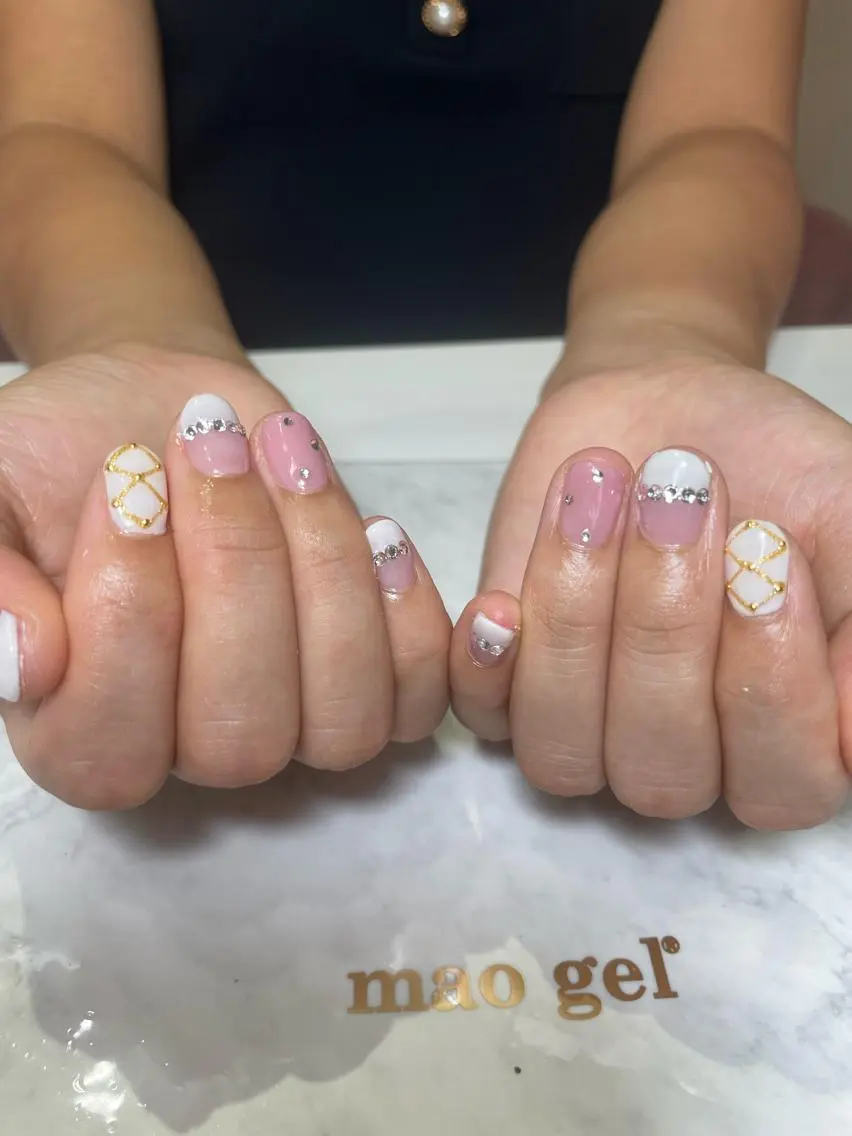 ショート ネイル ハンドネイル ネイルサロン Sweetのネイルデザイン