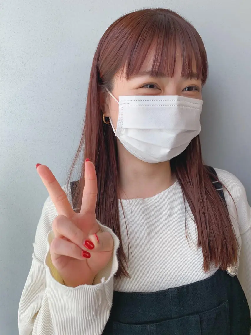 ロング カラー ボブパーマコテ巻き風 パーマNo1深江秀平のヘアスタイル