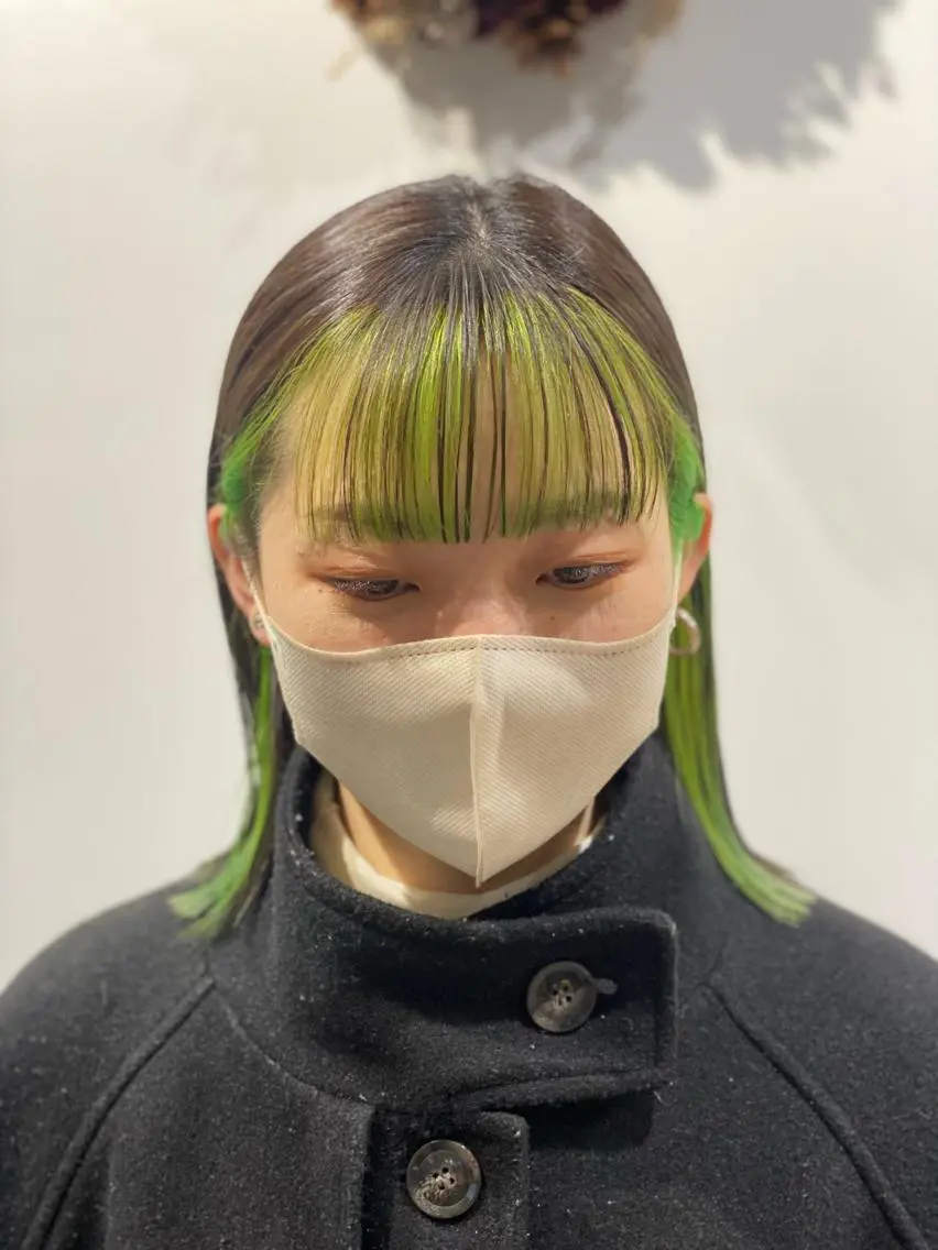 ミディアム hair salonのヘアスタイル