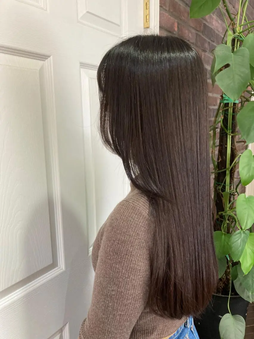 ロング ヘアアレンジ 髪質改善 縮毛矯正 トリートメント 縮毛矯正 トリートメント 髪質改善NO1🏅 小川 綾子のヘアスタイル