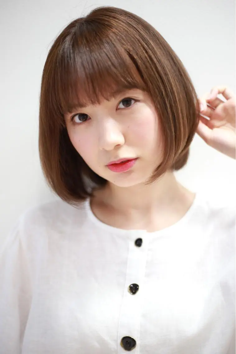ショート カラー カット ヘアカラー なりたいが叶う ながしまじゅんきのヘアスタイル