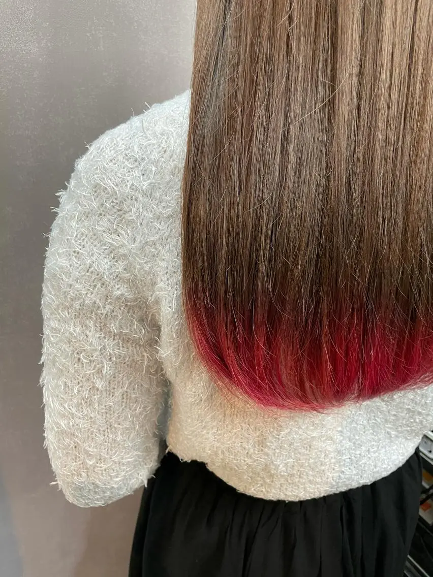 ロング カラー ピンクカラー ボブ/ショート🤍 YUMEHAのヘアスタイル