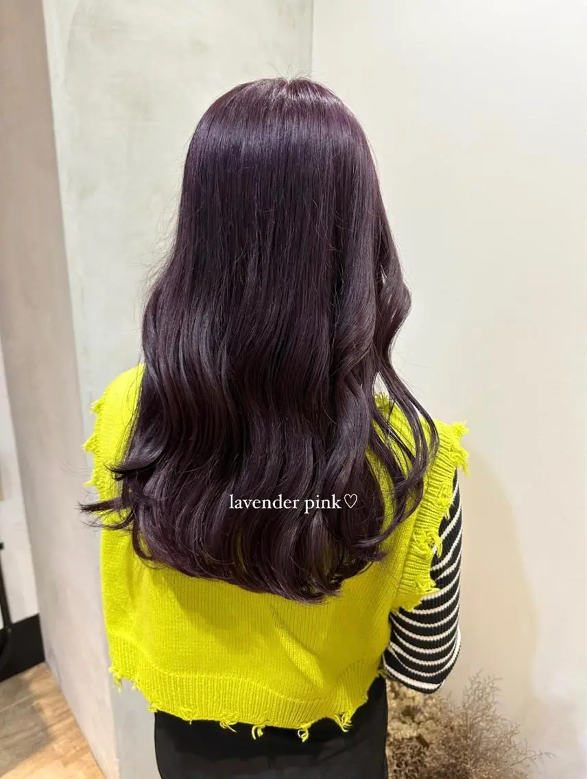 ロング カラー パーマ ヘアアレンジ キッズ ブリーチ ヘアカラー トリートメント Himawari♡ 柔らかいカラーのヘアスタイル