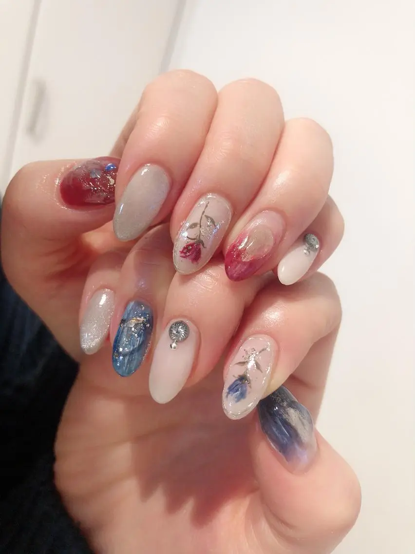 ネイル ニュアンスネイル ハンドネイル * haruのネイルデザイン