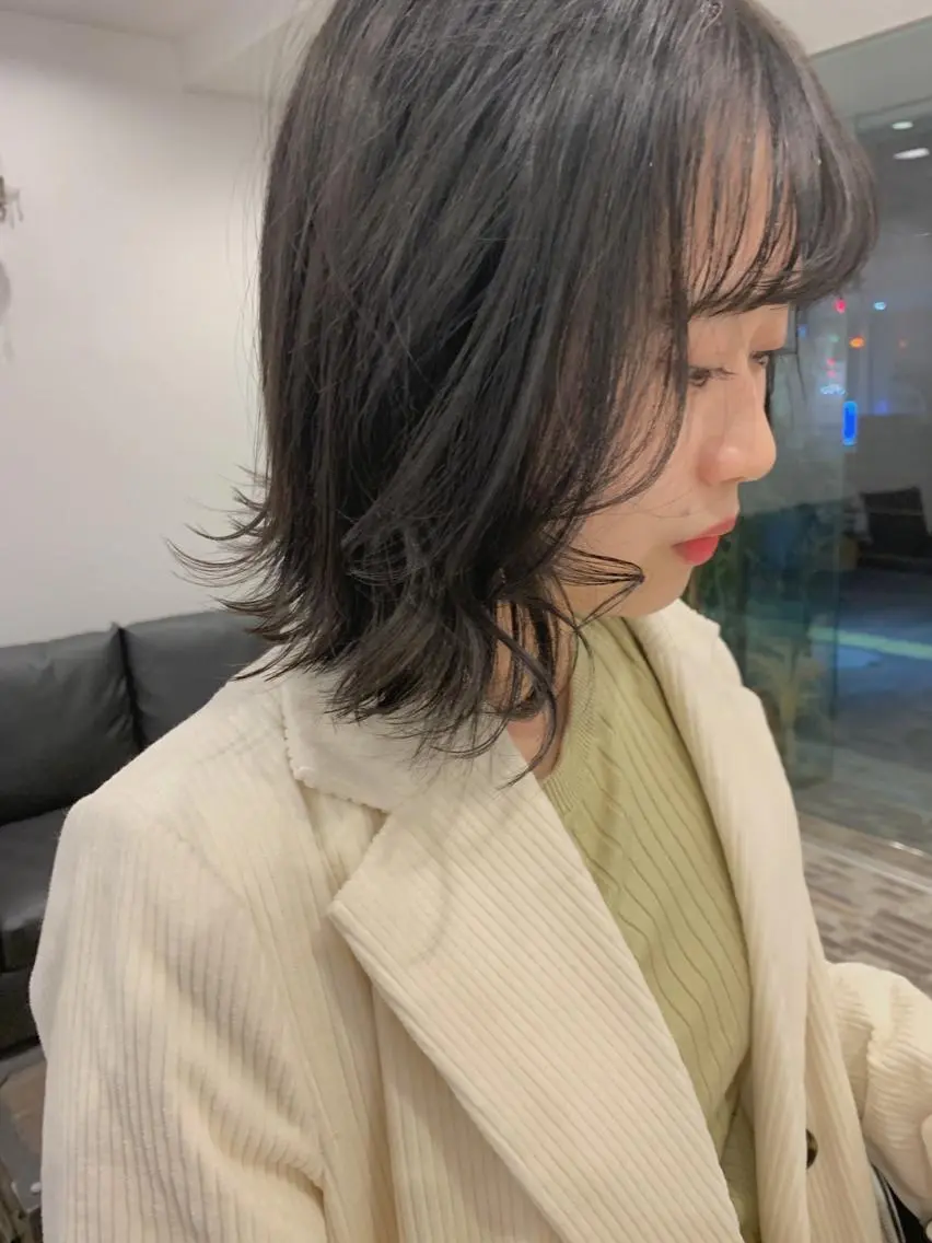 ミディアム カラー ヘアカラー トリートメント m ā l o.🌷 サカモトマイコのヘアスタイル