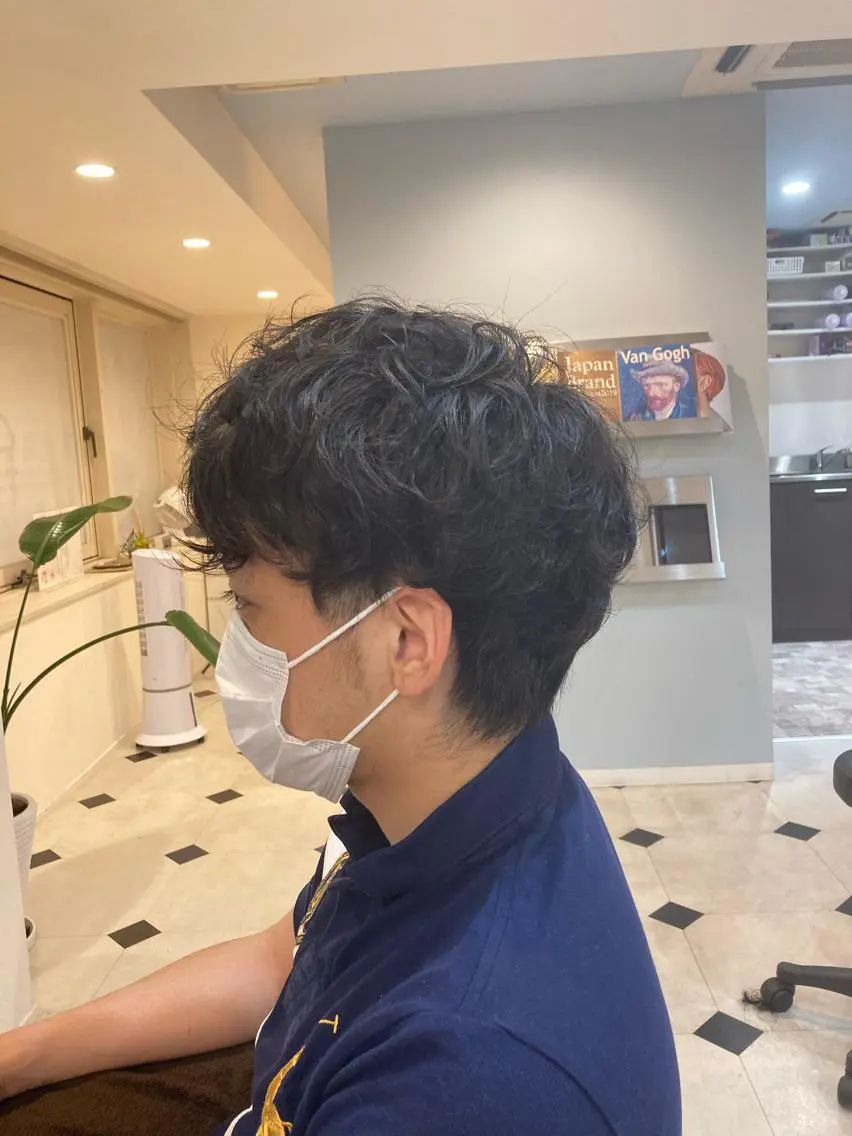 ショート デジタルパーマ特化 杉浦 夏生のヘアスタイル