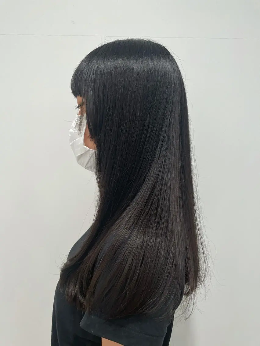 ロング トリートメント 暖色🎀ゆるふわ☁️ MOERI 🍒のヘアスタイル