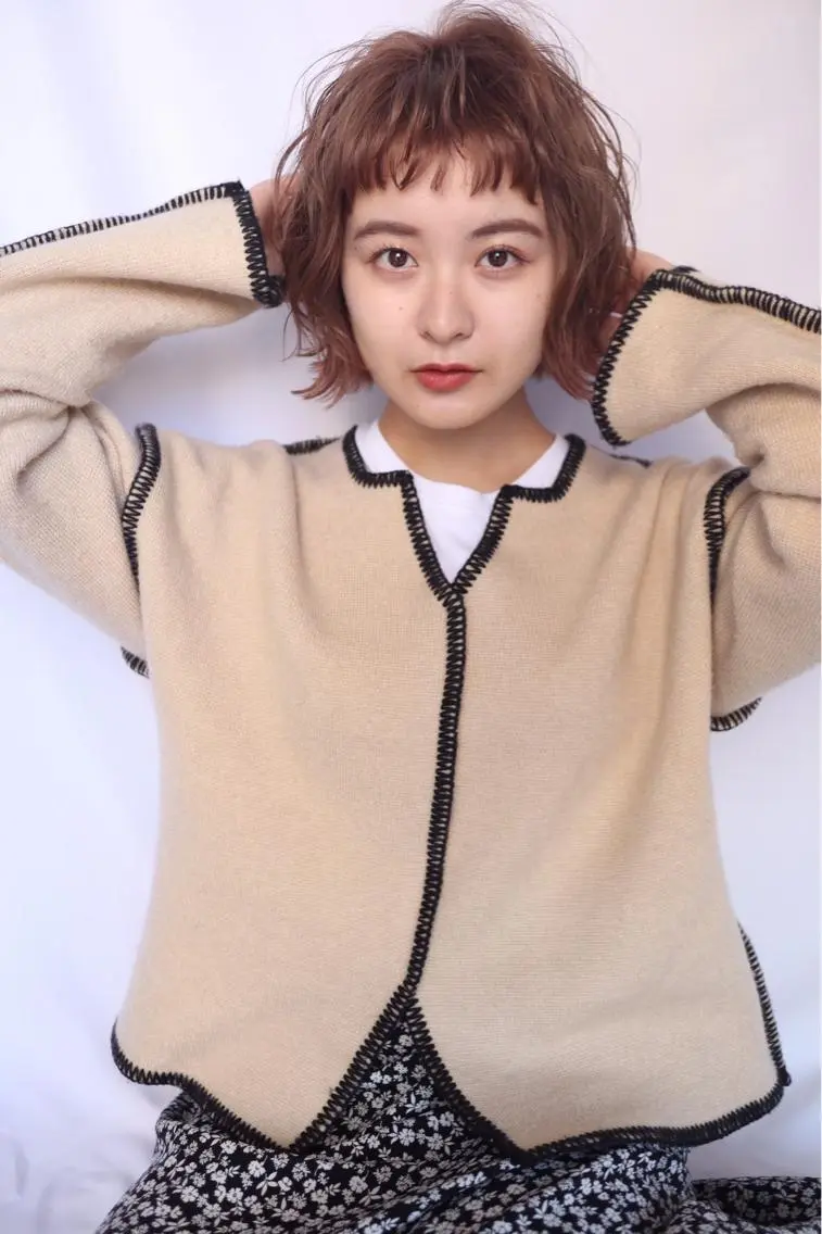 カラー 髪質改善✨️透明感カ ラー✧*。山下さいみのヘアスタイル
