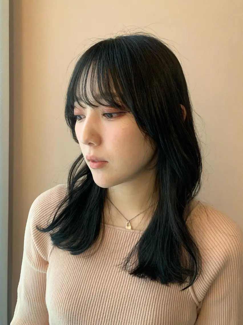 ロング カラー hubhair レイヤー/透明感のヘアスタイル