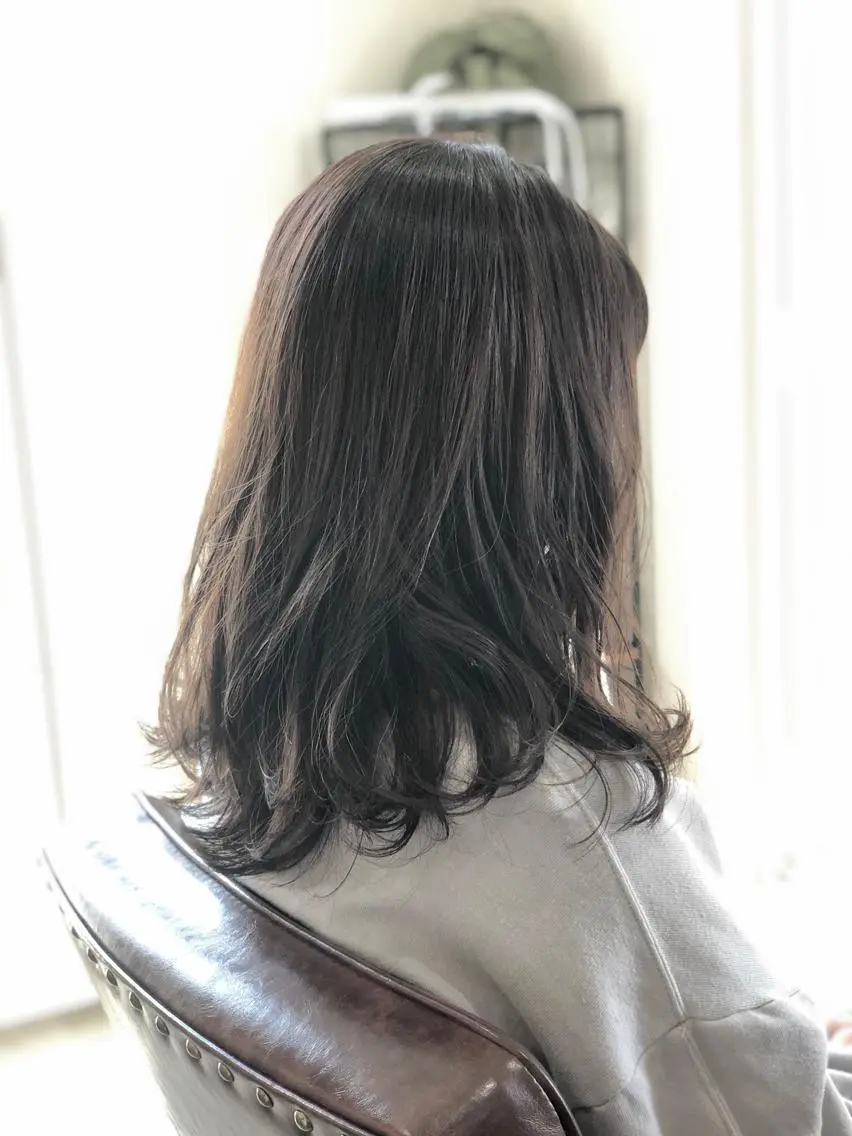 カラー ヘアカラー トリートメント maru:ri　後上 大のヘアスタイル