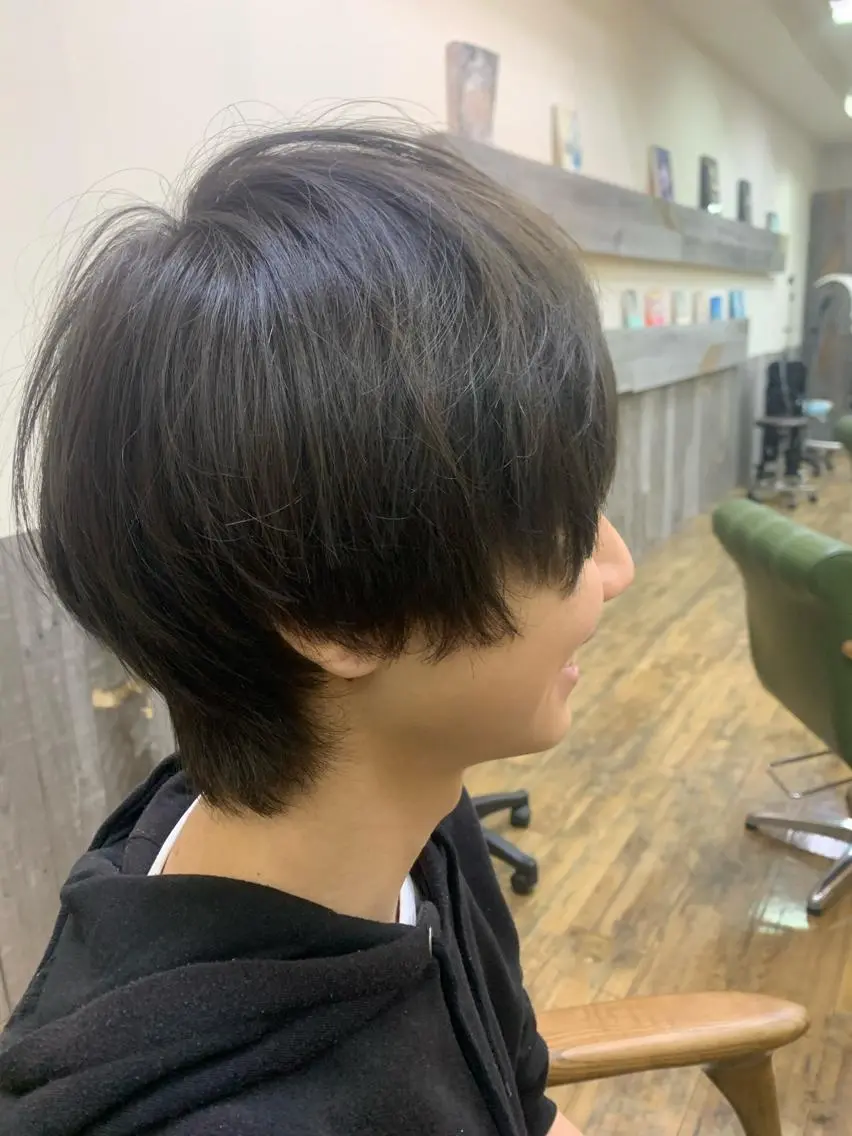 ショート カット 遠山 大智のヘアスタイル