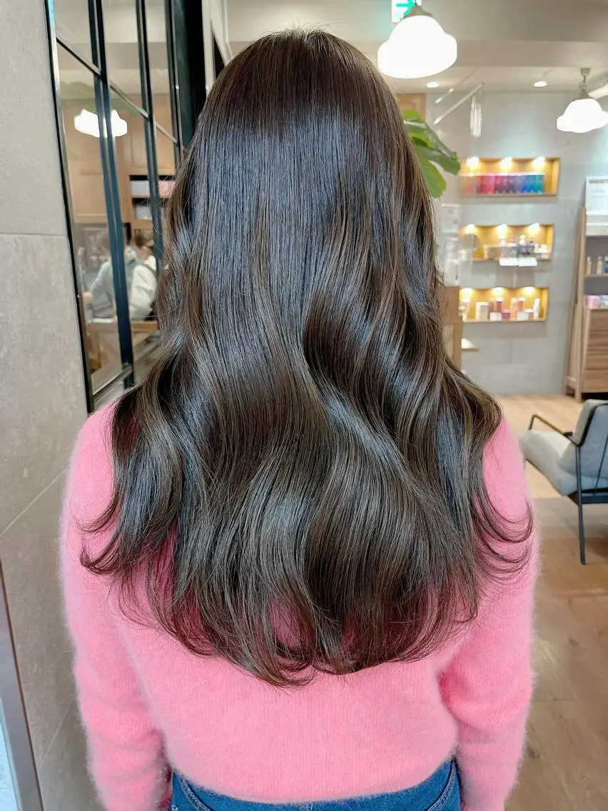 ロング 開發 智也のヘアスタイル