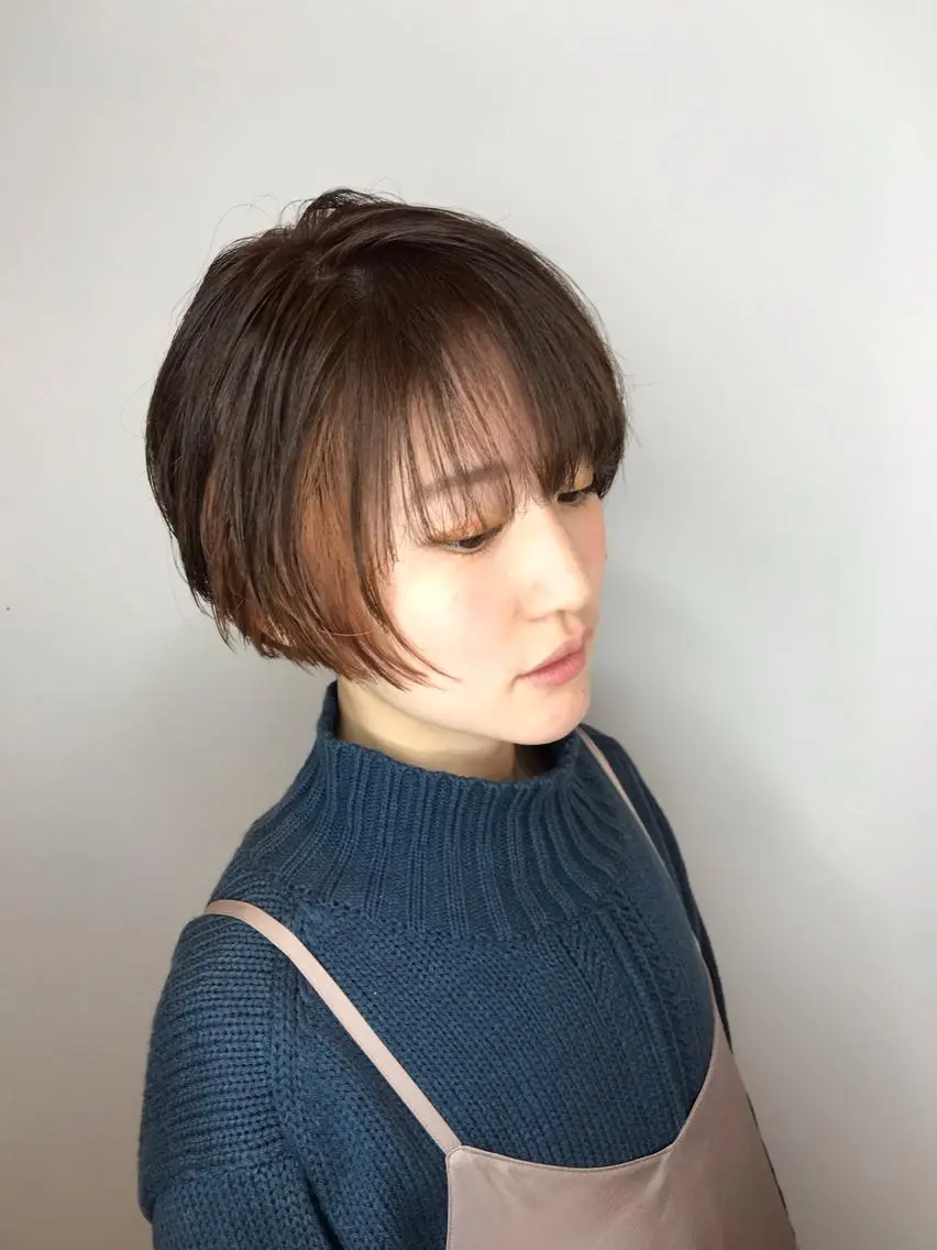 ショート カラー ショートヘア 【似合わせカット】 松尾一気のヘアスタイル
