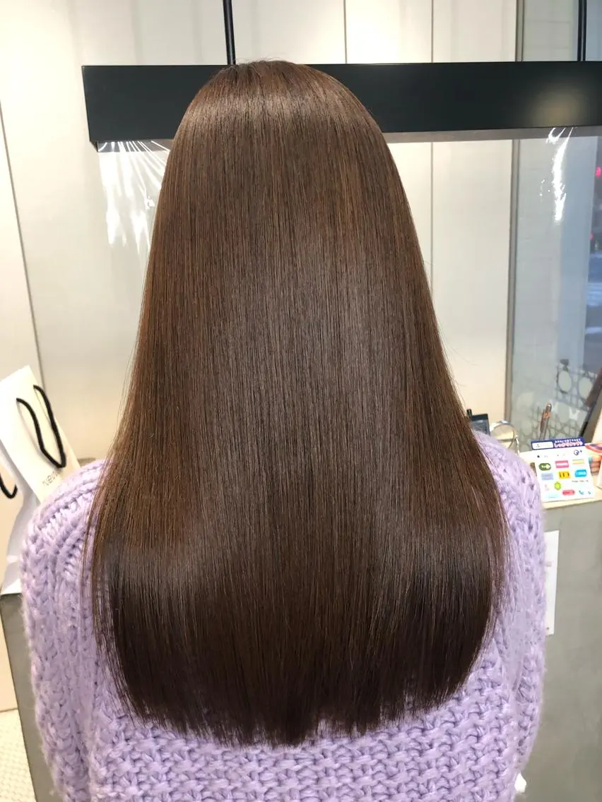 ロング ヘアカラー トリートメント 【髪質改善特化･ 福田航洋】のヘアスタイル