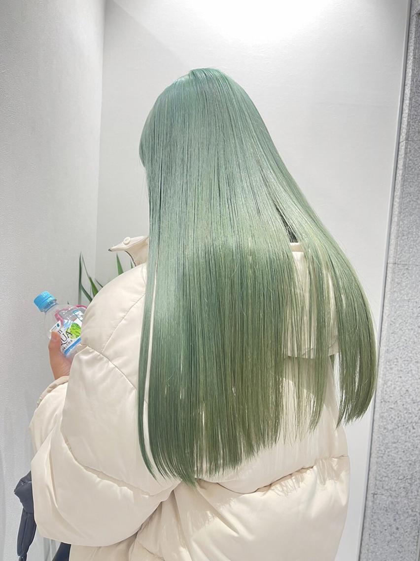 カラー 🌈ハイトーンカラー 🌈色落ちもかわいいのヘアスタイル