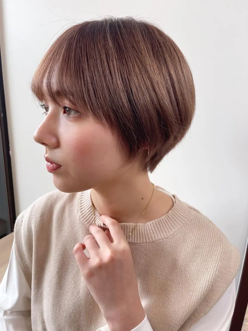 ショート カット 縮毛矯正 トリートメント 🫧美髪縮毛矯正 🫧SEKIのヘアスタイル