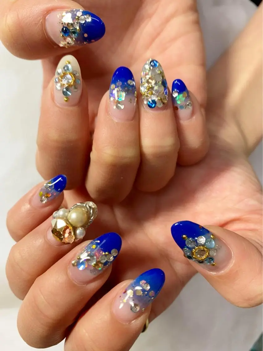 ネイル アートネイル ジェルネイル ゴージャス oco nailのその他イメージ