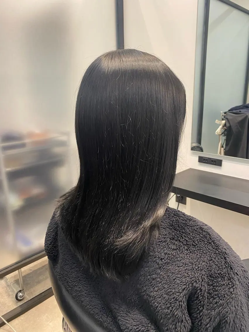 ミディアム 東野 拓海のヘアスタイル